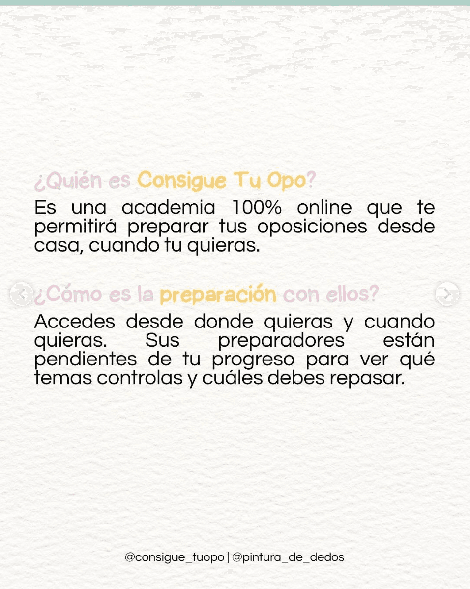 Oposiciones de Educadora Infantil — ConsigueTuOpo